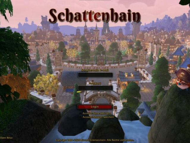 Aktueller LoginScreen